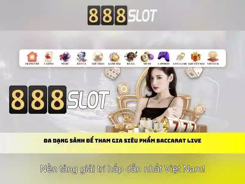 888slot – Trải nghiệm chơi slot trực tuyến tại Việt Nam